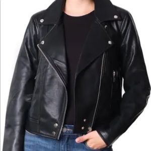 NWT Blank NYC Faux Leather Jacket Size XS